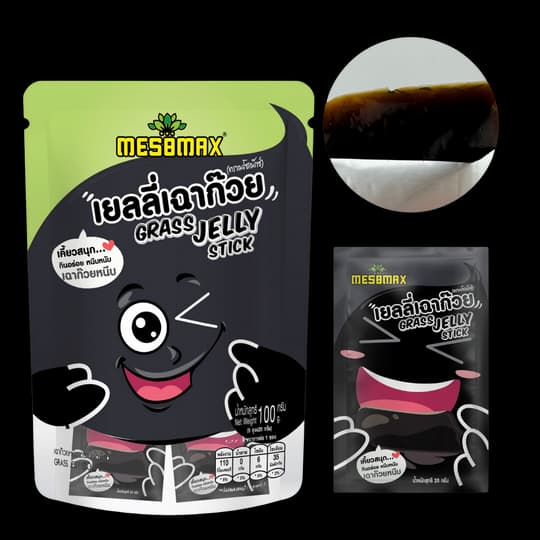 GRASS JELLY STICKY (เฉาก๊วยหนึบหนับ)